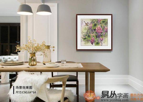 家里餐廳裝飾掛什么畫好，四款雅致清新小品花鳥(niǎo)畫推薦