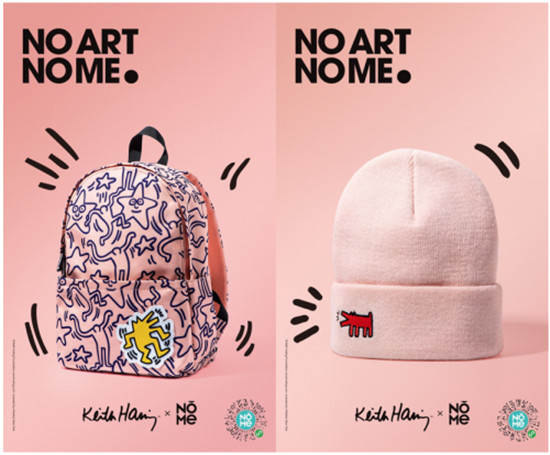 網(wǎng)友說一件都不能放過，NOMExKeith Haring聯(lián)名款備受追捧