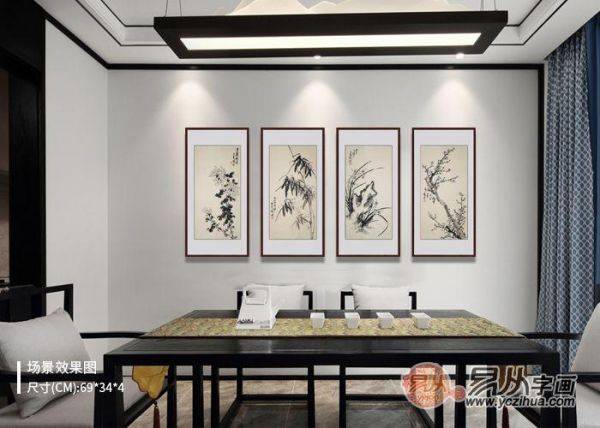 家里掛什么畫好？掛鄭曉京梅蘭竹菊畫 享高品質(zhì)生活