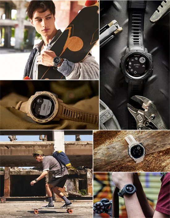 Garmin Instinct Tide浪潮版新增潮汐功能，水陸兩棲更強悍