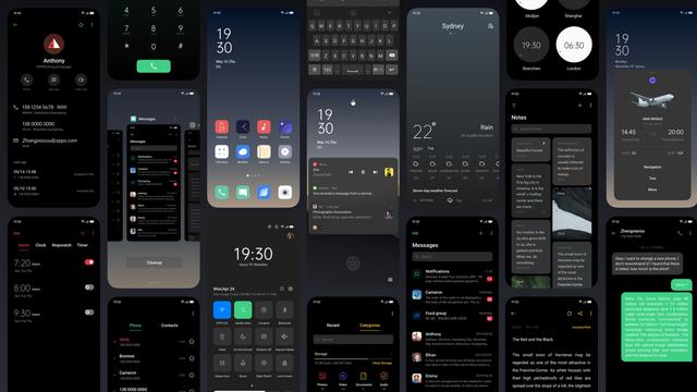 ColorOS 7 新添全天候暗色模式，白天黑夜一同守護(hù)