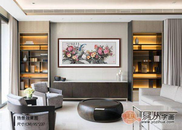 家里掛什么裝飾畫好，名家花鳥畫真跡點綴品味藝術生活