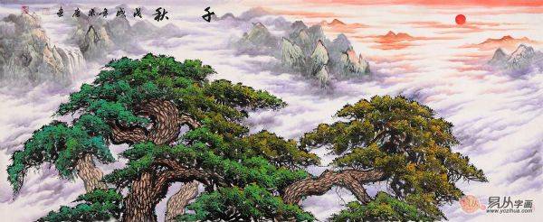 藝術(shù)山水佳作 收藏投資都很合適！