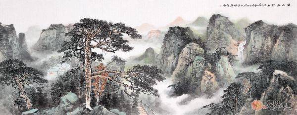藝術(shù)山水佳作 收藏投資都很合適！