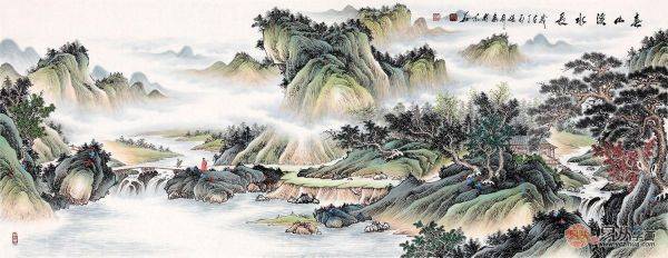 藝術(shù)山水佳作 收藏投資都很合適！