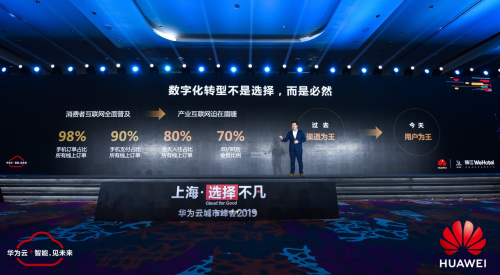 為上海創(chuàng)造不凡價值 華為云使能申城數(shù)字化轉(zhuǎn)型