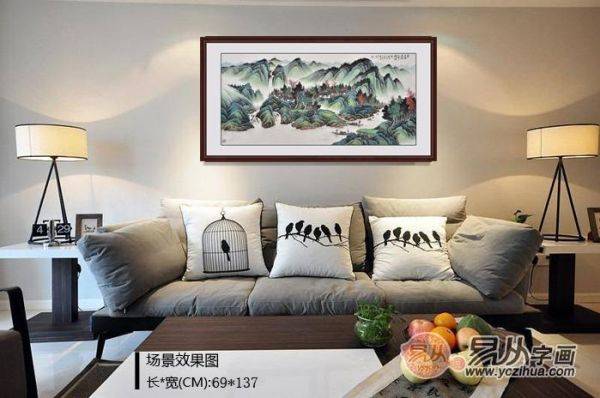 看看這些經(jīng)典客廳橫幅山水畫，你家中掛對了嗎