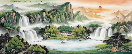技巧分享：對于客廳背景墻掛畫應(yīng)該怎樣選擇，看看幾種風(fēng)格你喜歡嗎