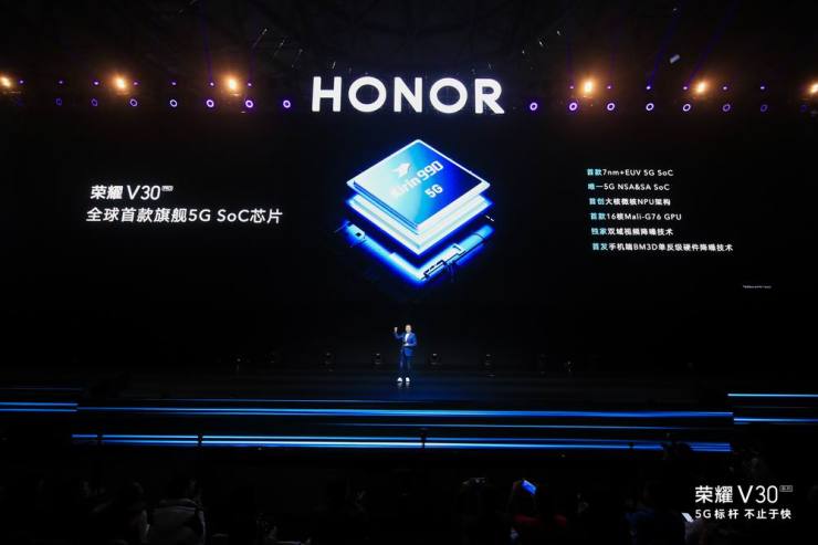 5G標(biāo)桿今日首銷 榮耀V30 PRO銷售火爆成同價位5G手機冠軍