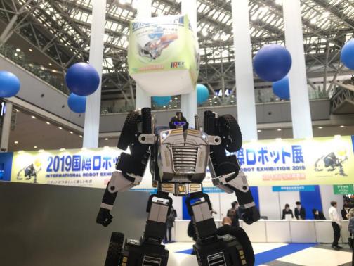 日本國際機器人展首現(xiàn)智能變形機器人，樂森機器人正式登陸日本市場