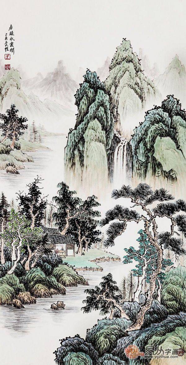 對于玄關裝飾字畫的選擇，氣勢大有講究，這些講究可以先看看