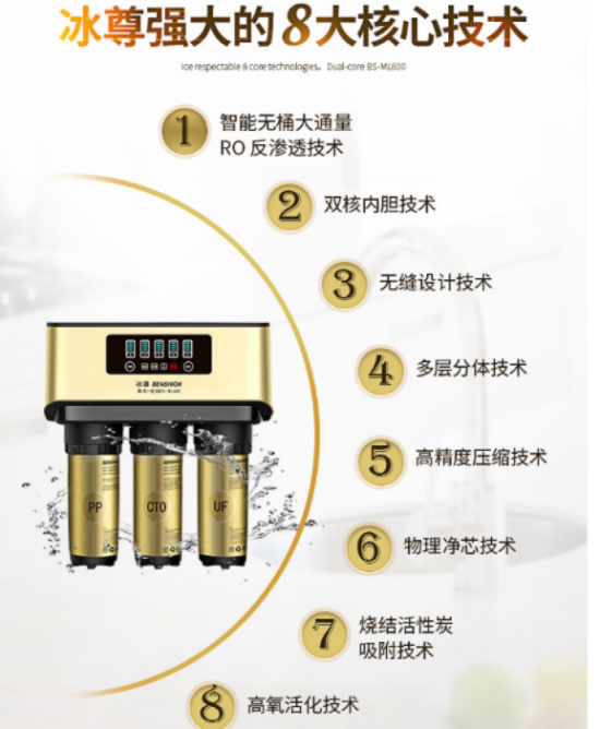 凈水器哪個(gè)牌子好？冰尊再奪世界凈水器十大