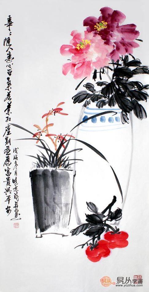 如何挑選餐廳掛畫？鄭曉京花鳥畫為餐廳帶來藝術(shù)氣息