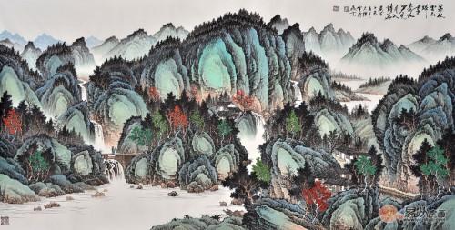 國(guó)畫(huà)山水上色技巧有講究,知道這些盤(pán)點(diǎn),體現(xiàn)你的藝術(shù)水準(zhǔn)