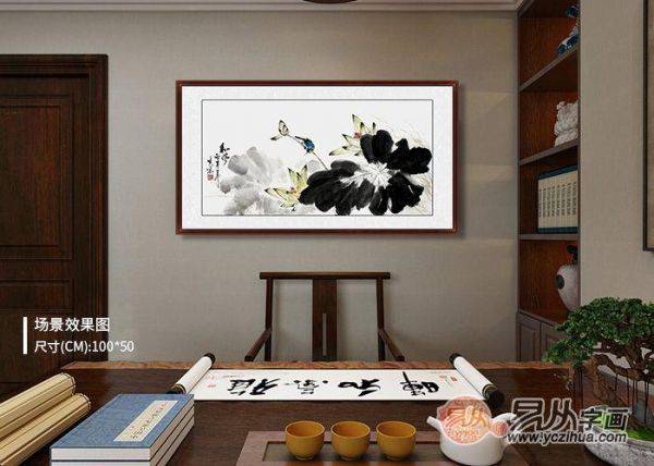中式書房掛什么畫好？這三幅花鳥畫，讓書房更典雅