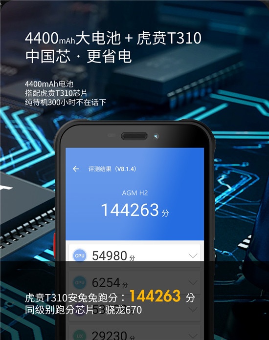 重磅新品，三防手機(jī)AGM H2眾籌完成