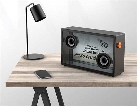 MORROR ART音箱登陸2020 CES，懸浮歌詞吸睛指數(shù)百分百