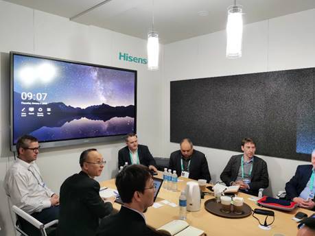 CES2020：海信全場(chǎng)景會(huì)議平板亮相，引發(fā)智能辦公無(wú)限暢想