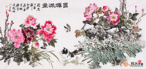 適合掛在臥室的字畫有哪些，當(dāng)屬當(dāng)代名家手繪花鳥畫