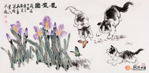 適合掛在臥室的字畫有哪些，當(dāng)屬當(dāng)代名家手繪花鳥畫