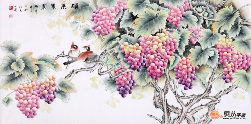 適合掛在臥室的字畫有哪些，當(dāng)屬當(dāng)代名家手繪花鳥畫