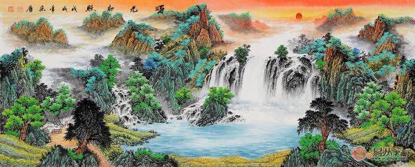 客廳掛山水畫美輪美奐 這些佳作不容錯(cuò)過(guò)