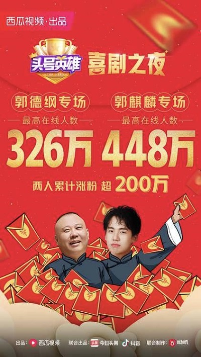《頭號(hào)英雄》喜劇之夜專場(chǎng)，和郭德綱郭麒麟一起在笑聲中通關(guān)拿獎(jiǎng)！