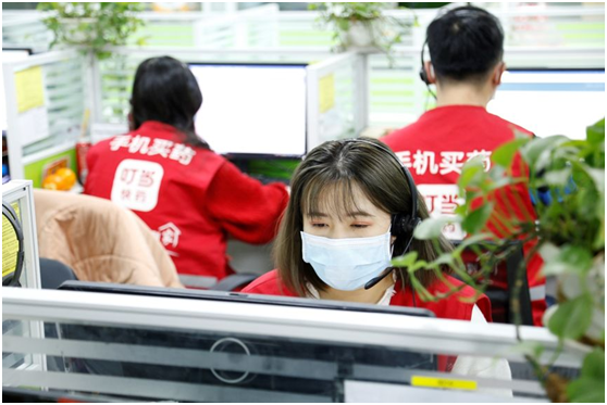 叮當快藥5000名員工 一直堅守在“抗疫”一線送健康