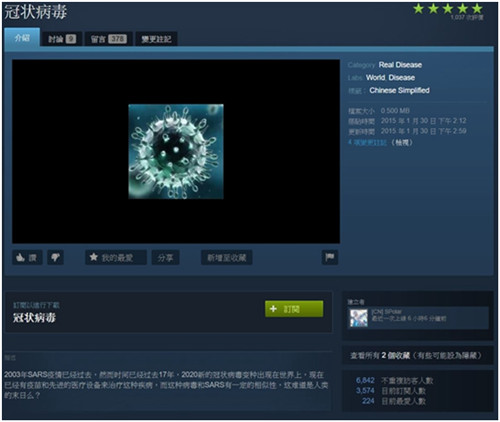 科學戰(zhàn)疫，終于到了在家玩游戲就是做貢獻的時候了