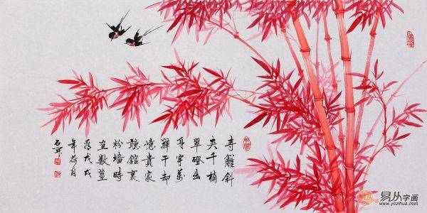 客廳裝飾掛什么字畫好 名家石開(kāi)手繪花鳥(niǎo)畫顯高雅