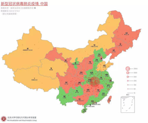 以大數(shù)據(jù)可視化思維呈現(xiàn)疫情數(shù)據(jù)，UCloud優(yōu)刻得助力北大師生科研分析