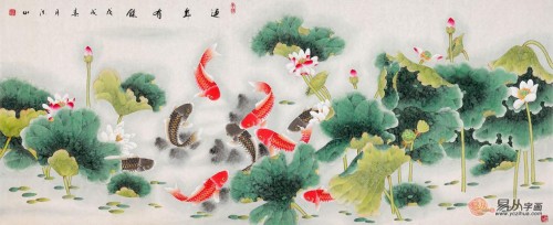 客廳適合掛什么字畫，國畫花鳥經(jīng)典四款寓意解析