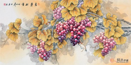 客廳適合掛什么字畫，國畫花鳥經(jīng)典四款寓意解析
