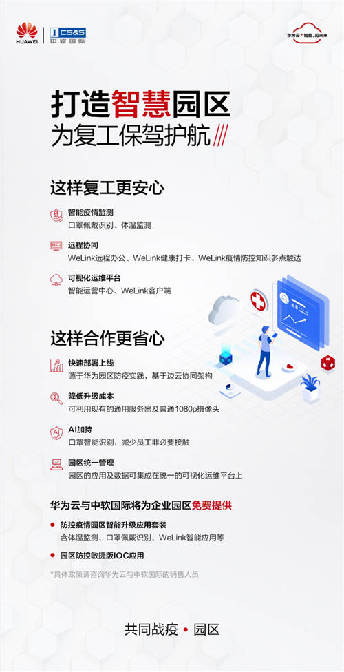 企業(yè)主們，這里有一套華為云免費(fèi)的園區(qū)智能應(yīng)用等你查收！