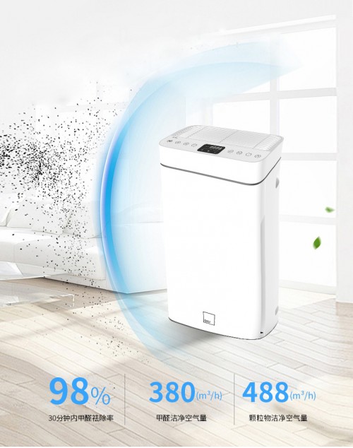 去除甲醛凈化器推薦：O2U AIR 488，讓你呼吸更潔凈的空氣