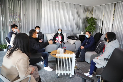 浙江省商務(wù)廳領(lǐng)導(dǎo)走訪貝貝集團，調(diào)研企業(yè)防疫和復(fù)工情況