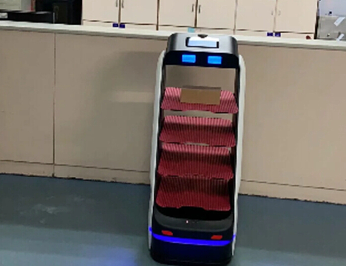 擎朗送餐機器人今日馳援7家醫(yī)院，3個集中隔離點