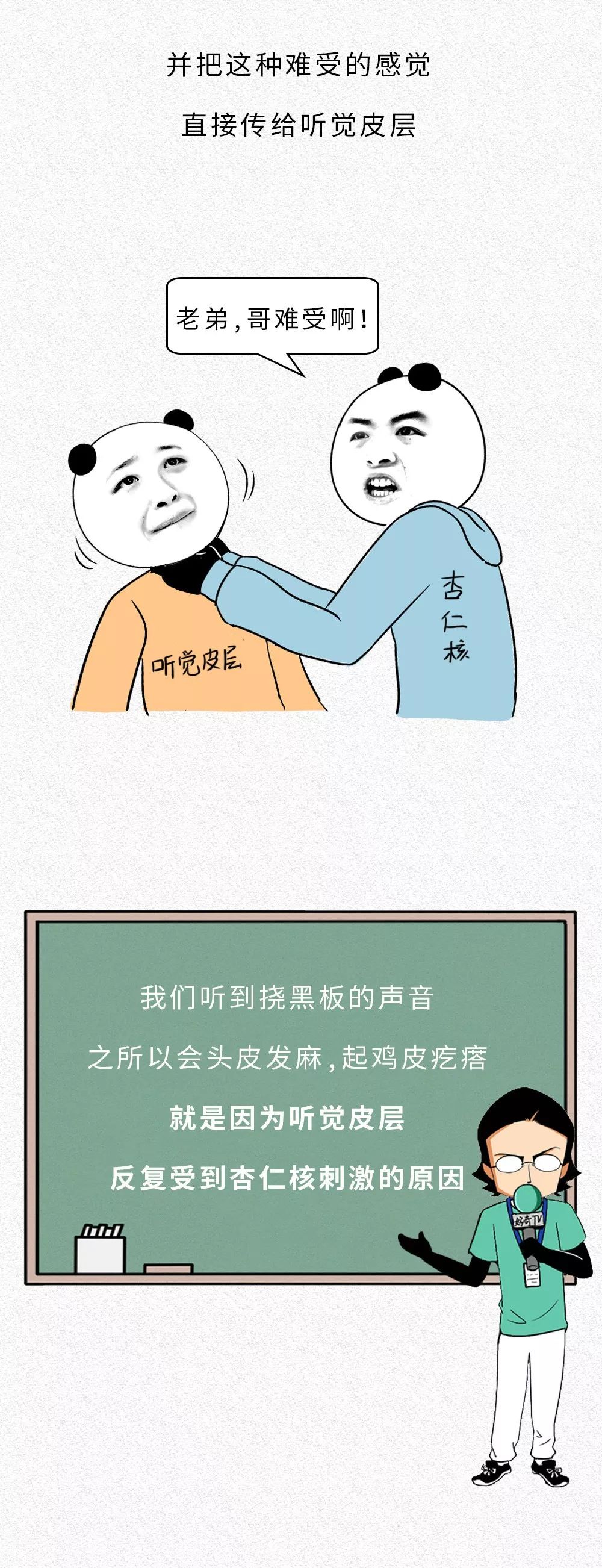 為啥指甲刮黑板的聲音會(huì)令人難受？？？