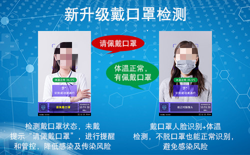 測(cè)溫人臉識(shí)別門禁，加入病毒疫情防控戰(zhàn)