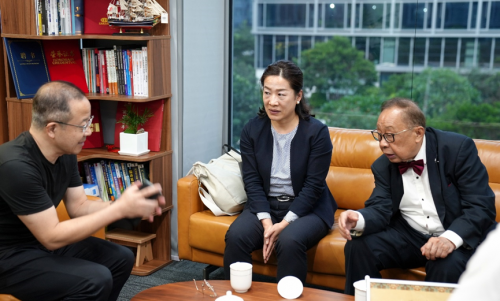 中國(guó)工程院院士陳清泉赴深開鴻走訪交流