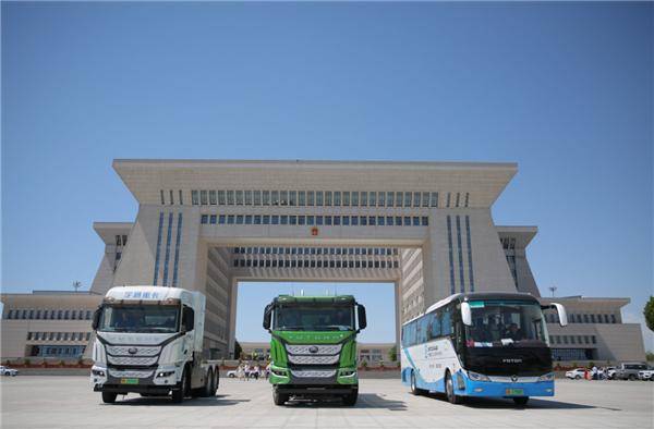 氫能汽車亮相伊寧，新疆迎來首批燃料電池汽車