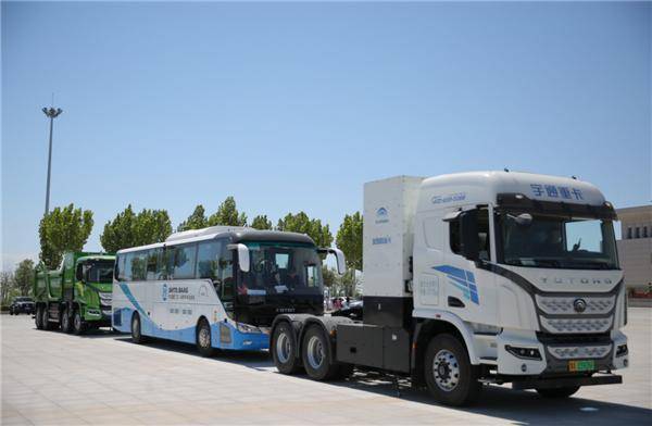 氫能汽車亮相伊寧，新疆迎來首批燃料電池汽車
