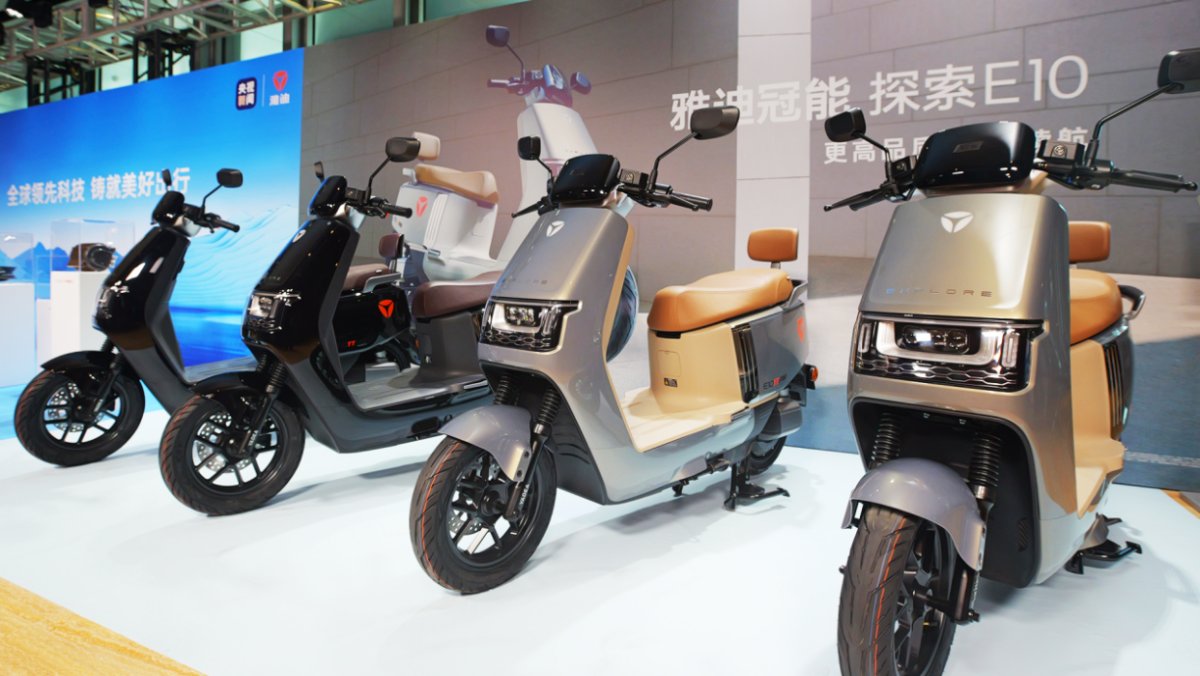 雅迪冠能系列打造更高端的長續(xù)航電動車，掀起新一輪熱銷狂潮