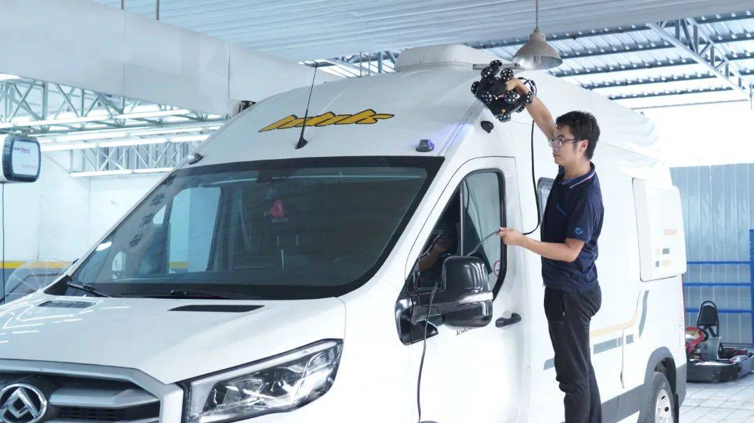 思看科技3D掃描儀助力大型房車個性化定制改裝！