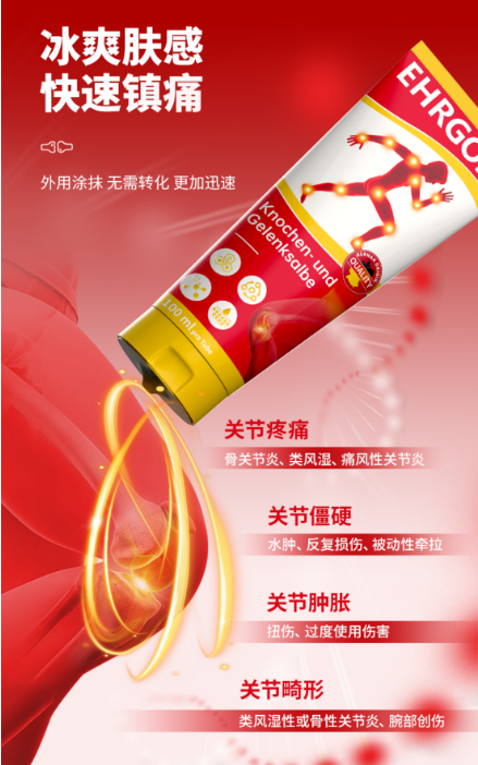外用氨糖哪個品牌好？選擇的關(guān)鍵點揭秘 EHRGOLS/健耐德大數(shù)據(jù)給推瘋了
