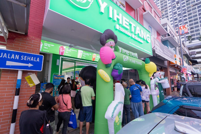 益禾堂開到馬來西亞，又“卷”出新高度！