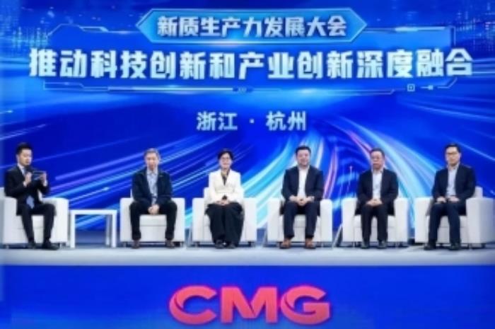 亮相央視！宏杉科技董事長鄭樹生受邀參加央視新質(zhì)生產(chǎn)力發(fā)展大會杭州站節(jié)目
