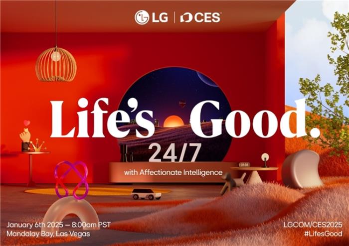 LG電子閃耀CES 2025：情感智能引領(lǐng)24小時未來生活新風(fēng)尚