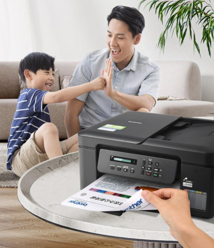 Brother DCP-T735DW，寒假生活中的智慧打印好幫手