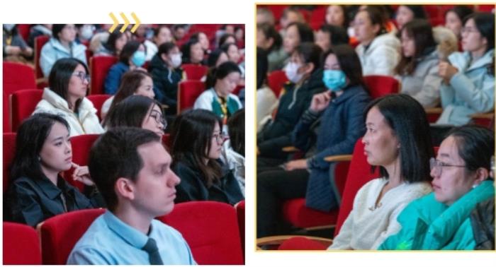 朝陽凱文開學第一課  從“心”出發(fā)，“育”見未來，以極客精神激發(fā)無限可能